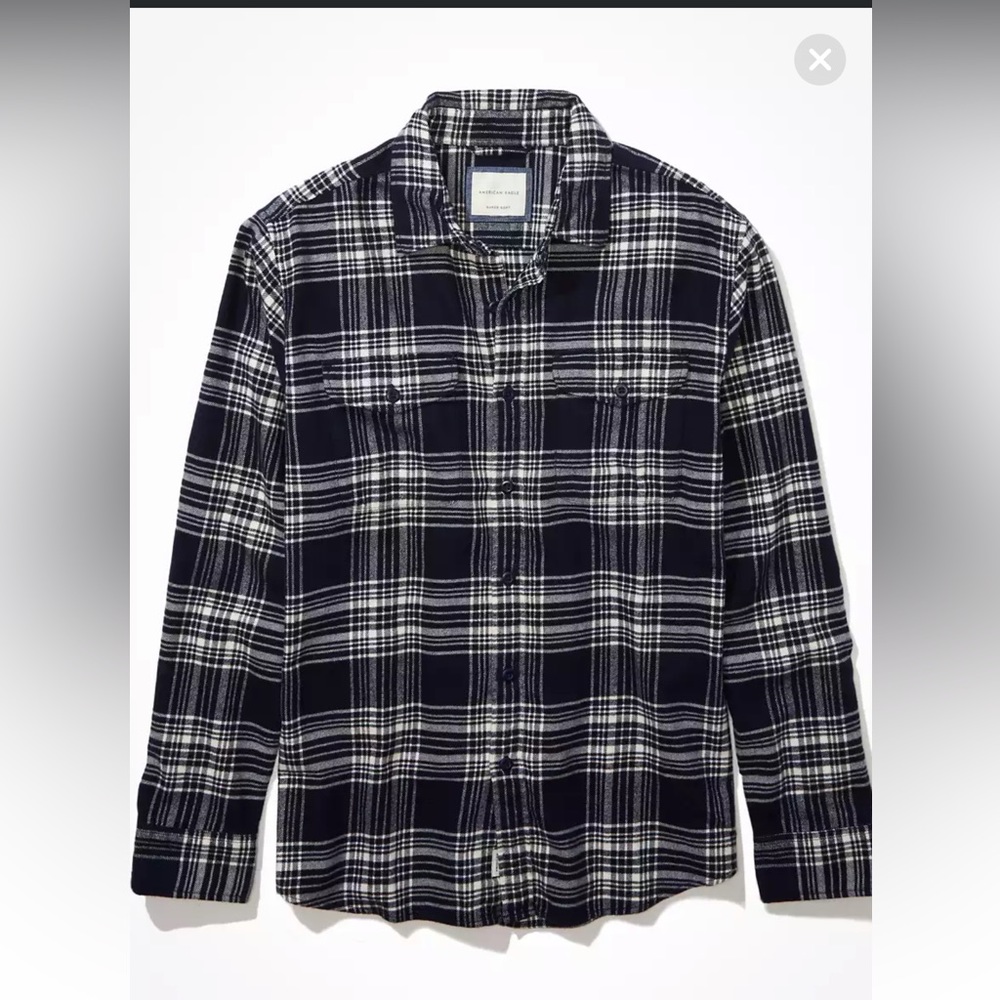 AE Super Soft Flannel Shirt - Picture 4 of 4